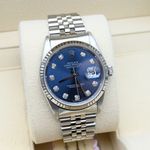 Rolex Datejust 36 16234 (1995) - Blauw wijzerplaat 36mm Staal (6/8)