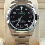 Rolex Air-King 116900 (2018) - Zwart wijzerplaat 40mm Staal (1/7)