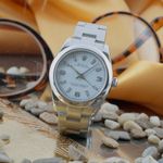 Rolex Oyster Perpetual 31 177200 (Unknown (random serial)) - White dial 31 mm Steel case (1/8)