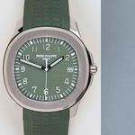 Patek Philippe Aquanaut 5168G-010 (2026) - Green dial 42 mm White Gold case (5/8)