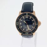 Blancpain Fifty Fathoms 5015-3603C-63B (2025) - Blauw wijzerplaat 46mm Roodgoud (1/5)