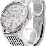 Breitling Transocean Chronograph 1915 AB141112/G799 (2022) - Silver dial 43 mm Steel case (3/5)