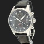 IWC Pilot Spitfire Chronograph IW387802 (2018) - Grey dial 43 mm Steel case (1/7)