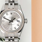 Rolex Lady-Datejust 179174 (2008) - Silver dial 26 mm Steel case (4/7)