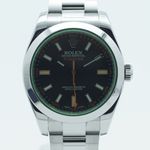 Rolex Milgauss 116400GV (2016) - Zwart wijzerplaat 40mm Staal (3/8)