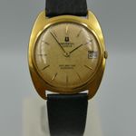 Universal Genève Vintage 70's vintage watch mens Universal Geneve gilt shadow ref 567103 automatic thin - (4/8)