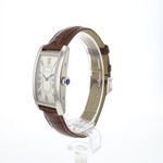 Cartier Tank Américaine WSTA0082 (2024) - Zilver wijzerplaat 35mm Staal (2/6)