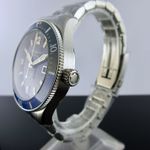 Montblanc 1858 126369 (2024) - Blauw wijzerplaat 41mm Staal (4/8)