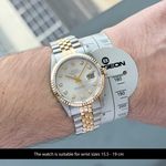 Rolex Datejust 36 16233 (1996) - 36mm Goud/Staal (2/8)
