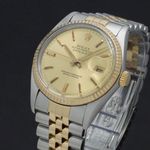 Rolex Datejust 36 16013 (1985) - Goud wijzerplaat 36mm Goud/Staal (6/7)