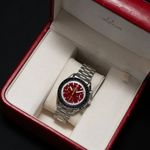 Omega Speedmaster Reduced 3510.61.00 (1997) - Rood wijzerplaat 39mm Staal (5/5)