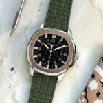 Patek Philippe Aquanaut 5065 (2001) - Black dial 39 mm Steel case (1/8)