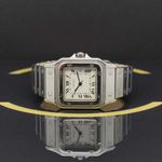 Cartier Santos 2960 (1985) - White dial 29 mm Steel case (4/8)
