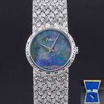 Piaget Vintage 924D7 (Unknown (random serial)) - White dial 24 mm White Gold case (1/8)