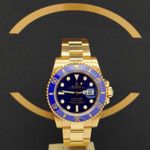 Rolex Submariner Date 116618LB (2020) - Blue dial 40 mm Yellow Gold case (1/7)