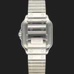 Cartier Santos WSSA0029 (Unknown (random serial)) - Silver dial 35 mm Steel case (6/8)