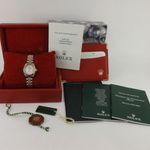 Rolex Lady-Datejust 79173 (2002) - Wit wijzerplaat 26mm Goud/Staal (8/8)