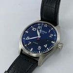 Alpina Startimer - (Unknown (random serial)) - Black dial 44 mm Steel case (5/8)