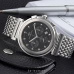 IWC Da Vinci Chronograph IW372805 (2000) - Zwart wijzerplaat 37mm Staal (2/8)