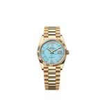 Rolex Day-Date 36 128238 (2025) - Blue dial 36 mm Yellow Gold case (1/1)