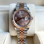 Rolex Datejust 36 126231 (2023) - Pink dial 44 mm Gold/Steel case (1/7)