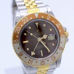 Rolex GMT-Master 16753 (1984) - Brown dial 40 mm Gold/Steel case (6/8)