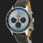 Breitling Navitimer 1 B01 Chronograph AB0138241G1P1 (2023) - Zilver wijzerplaat 43mm Staal (1/8)