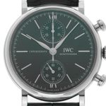 IWC Portofino Chronograph IW391405 (2026) - Green dial 39 mm Steel case (1/8)