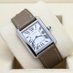 Cartier Tank Solo W5200005 (2014) - White dial 24 mm Steel case (1/8)