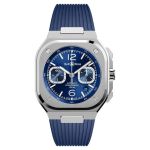 Bell & Ross BR 05 BR05C-BLU-ST/SRB (2024) - Blue dial 43 mm Steel case (3/3)