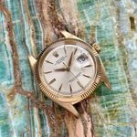 Rolex Datejust 1601/8 (1961) - Silver dial 36 mm Yellow Gold case (3/8)