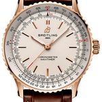 Breitling Navitimer R17329F41G1P1 (2025) - Silver dial 41 mm Red Gold case (1/1)