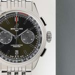 Breitling Premier AB0118 A11L1A1 (2023) - Groen wijzerplaat 42mm Staal (5/7)