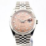 Rolex Datejust 36 126234 (2020) - Pink dial 36 mm Steel case (1/2)