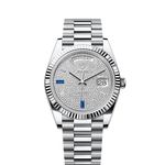 Rolex Day-Date 40 228236 (2025) - Diamant wijzerplaat 40mm Platina (1/1)