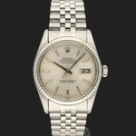 Rolex Datejust 36 16014 (1981) - Zilver wijzerplaat 36mm Staal (3/7)