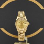 Rolex Lady-Datejust 6917 (1973) - Goud wijzerplaat 26mm Geelgoud (1/7)