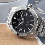 TAG Heuer Aquaracer 300M WAY2110 (2015) - Black dial 41 mm Steel case (2/8)