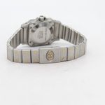 Cartier Santos 1170902 (1990) - Wit wijzerplaat 24mm Goud/Staal (5/8)