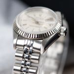 Rolex Lady-Datejust 69174 (1991) - Zilver wijzerplaat 26mm Staal (5/8)