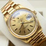 Rolex Day-Date 36 18238 (1988) - Gold dial 36 mm Yellow Gold case (1/9)