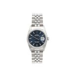 Rolex Datejust 36 16220 (Onbekend (willekeurig serienummer)) - Blauw wijzerplaat 36mm Staal (1/7)
