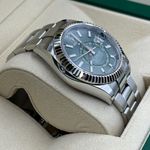 Rolex Sky-Dweller 336934 (2024) - Groen wijzerplaat 42mm Goud/Staal (7/8)