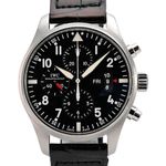 IWC Pilot Chronograph IW377701 (2014) - Black dial 43 mm Steel case (1/8)