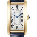 Cartier Tank Américaine WGTA0300 (2026) - Silver dial 24 mm Yellow Gold case (1/1)