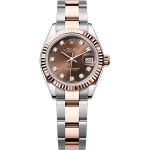 Rolex Lady-Datejust 279171 (2025) - Brown dial 28 mm Steel case (1/1)