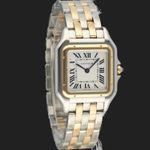 Cartier Panthère W2PN0007 (2024) - White dial 37 mm Gold/Steel case (4/8)