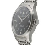 IWC Pilot Mark IW324102 (Onbekend (willekeurig serienummer)) - Zwart wijzerplaat 36mm Staal (6/8)