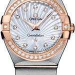 Omega Constellation Quartz 123.25.27.60.55.002 (2024) - Wit wijzerplaat 27mm Staal (1/8)