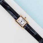 Cartier Tank Louis Cartier WGTA0352 (2026) - Silver dial 17 mm Yellow Gold case (1/8)